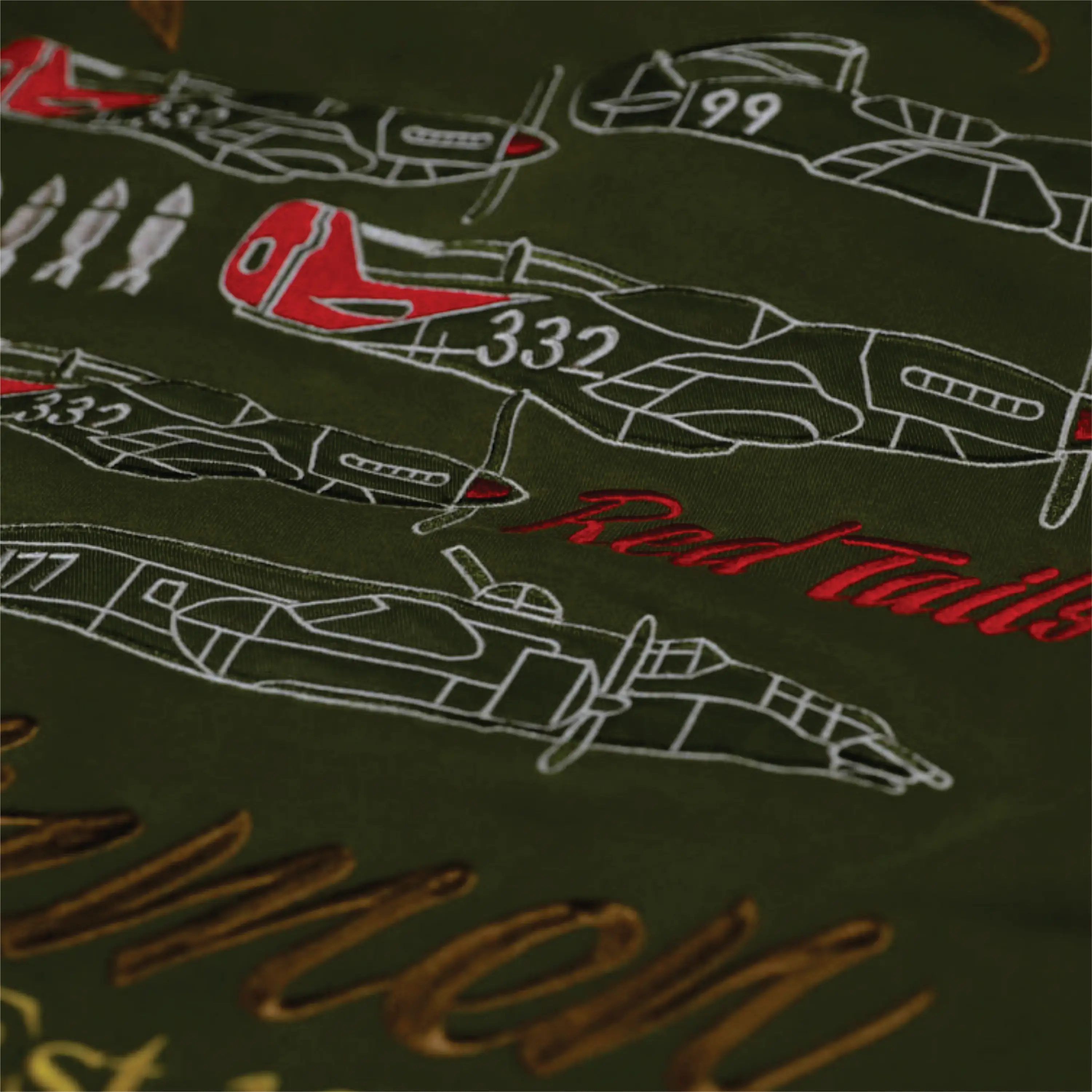 Custom Logo 60% Cotton 40% Polyester 350 gsm Fleece Chenille Embroidery Olive Green TA Pullover Hoodie