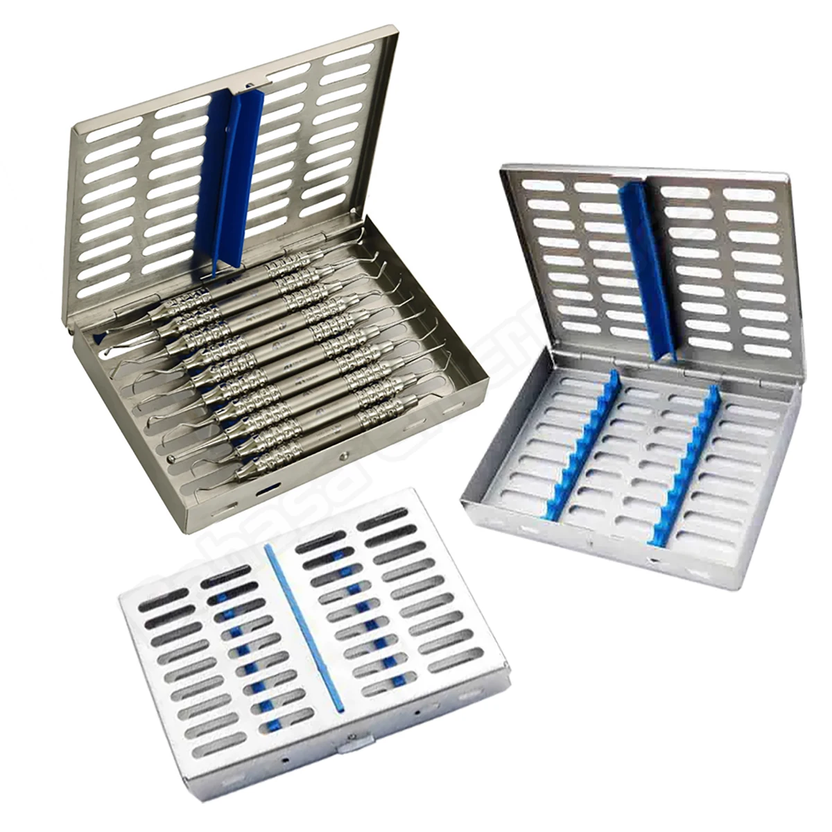 Стерилизационная Кассетная стойка для 5 7 10 и 20 инструментов немецкая нержавеющая сталь органайзер стоматологических