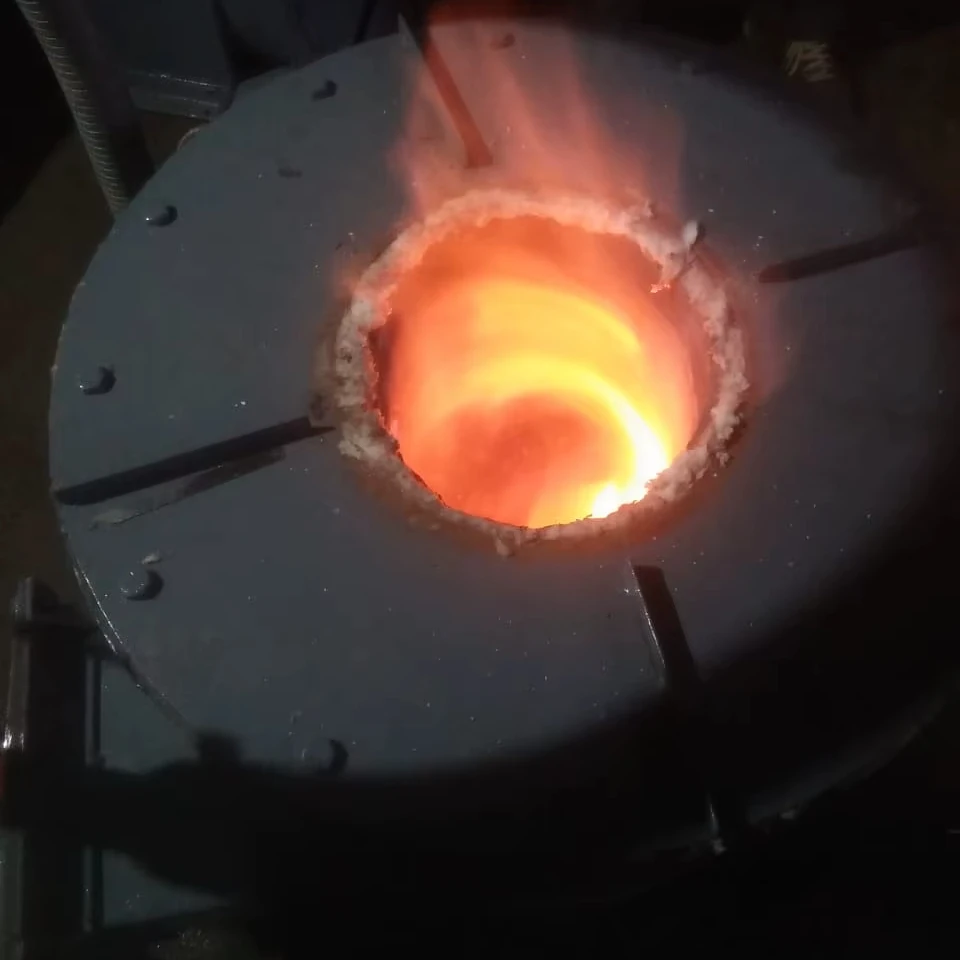 Гидравлический опрокидной насос газовый двигатель 100 кг алюминиевый плавильный тигель металлическая промышленная печь