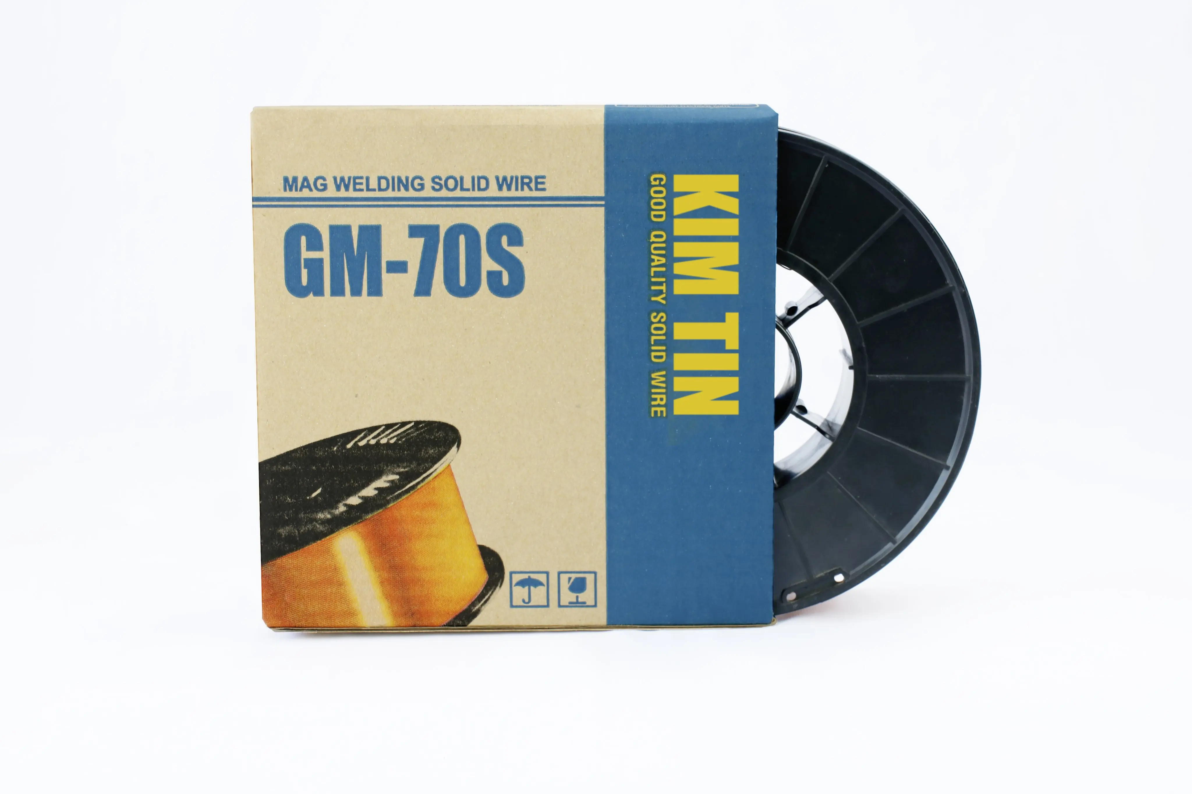 Сварочная проволока KIM TIN CO2 ER70S-6 SG2 диаметром 0 8 мм для сварки и пайки MIG из нержавеющей стали меди