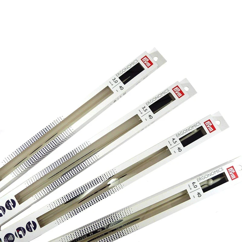 Prym Needlework 190357 5.50mm x 35cm Single Pointed Knitting Pins / Needles for Yarn Handicraft Sewing