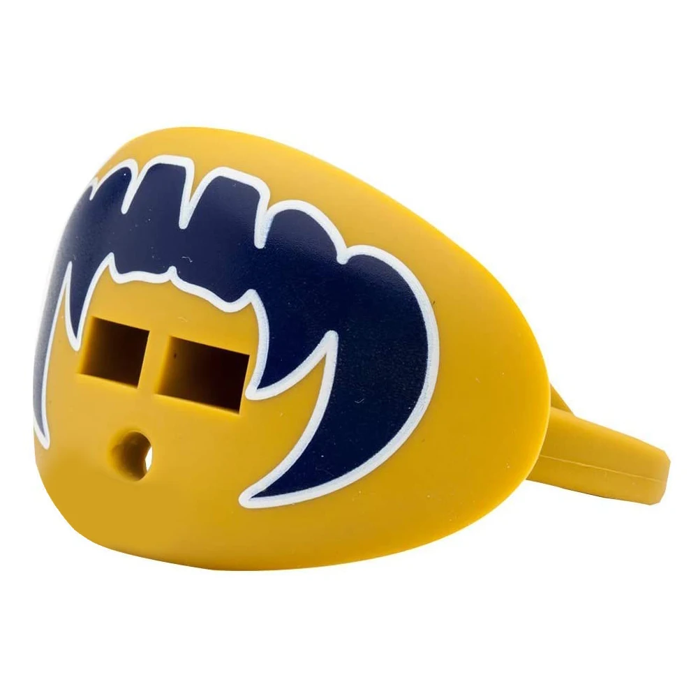 Max Airflow 2.0 Lip Guard Mouth Guard Football Mouthguard For Youth Breathable Wide Opening Mouthpiece Helmet Strap Included