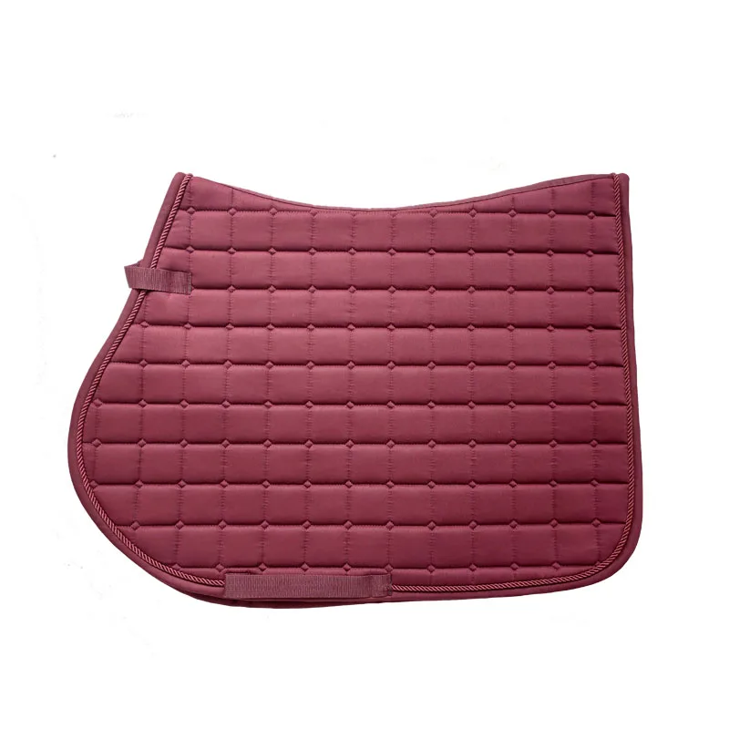 Breathable Horse Riding Protective Cotton Cushion Saddle Pad Sweat Absorbing Horse Riding Show Soft Equestrian Saddle Cover Pad