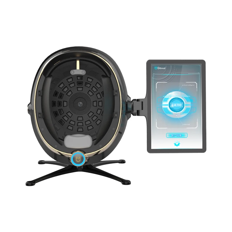 2022 updated versiion 3D digital face skin feature AI recognition 28 million pixels skin anyalyer beauty machine for salon