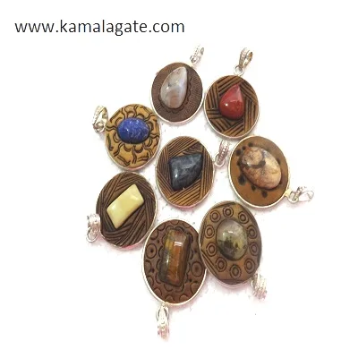 Wholesale Natural Tibetan Crystal Pendants quartz crystal point pendant natural crystal points pendants for sale