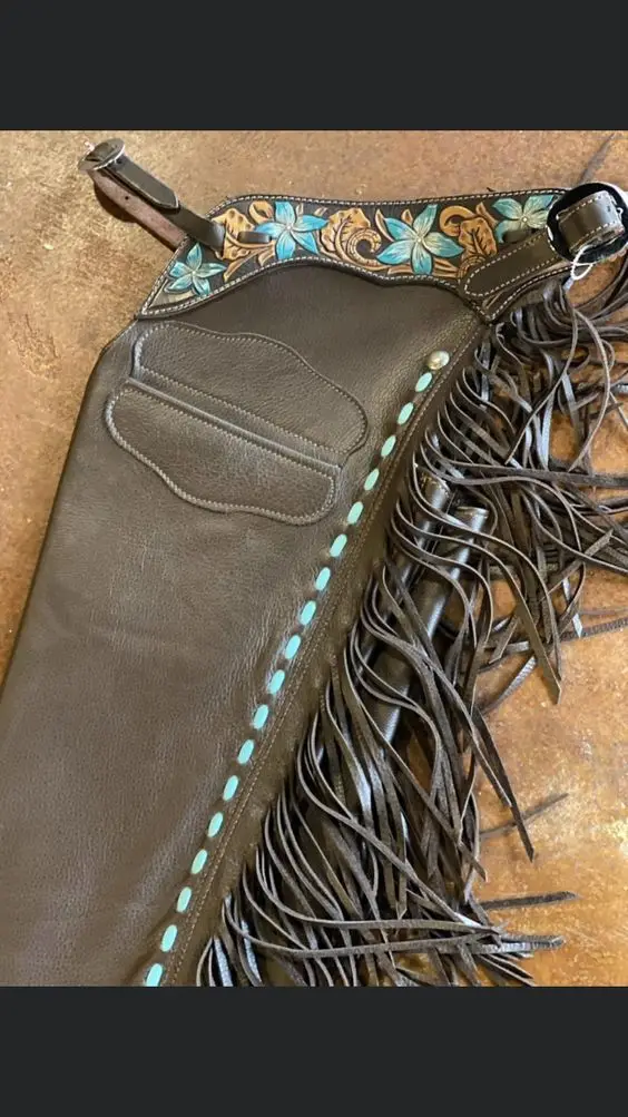 leather horse full chaps