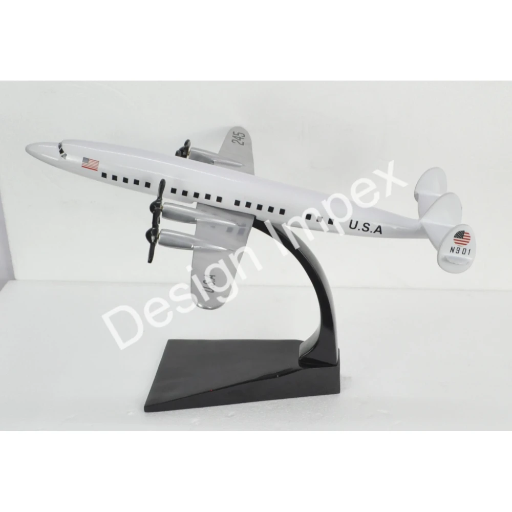 Portable Airplane With Stand Office Interior Decorated Die Cast Aluminium Flying Club Airplane Models Business Gift Excellent