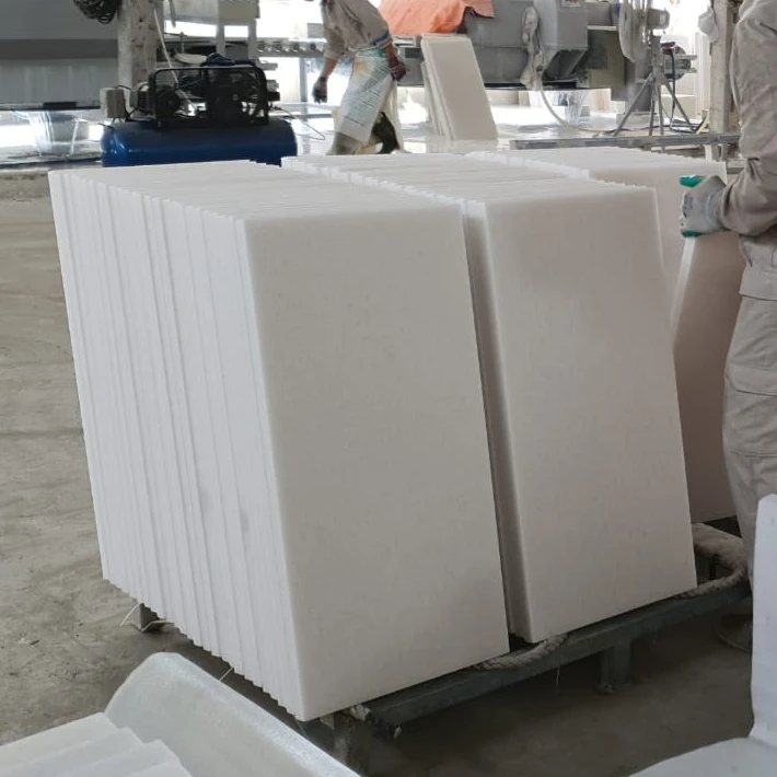 Top Quality Pure White Marble Tiles From Marble Manufacturer In Vietnam