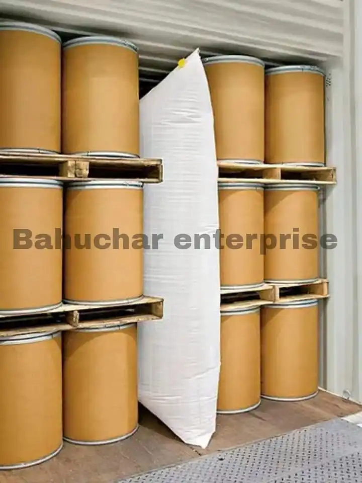 Woven polypropylene (PP) dunnage airbags secure and stabilize cargo during transportation They prevent movement shifting cargo