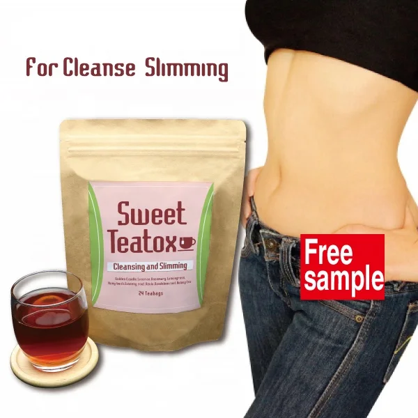 Free sample clenx tea health & beauty detox slimming slim weight loss skinny diet fit teatox drink made in japan Private Label