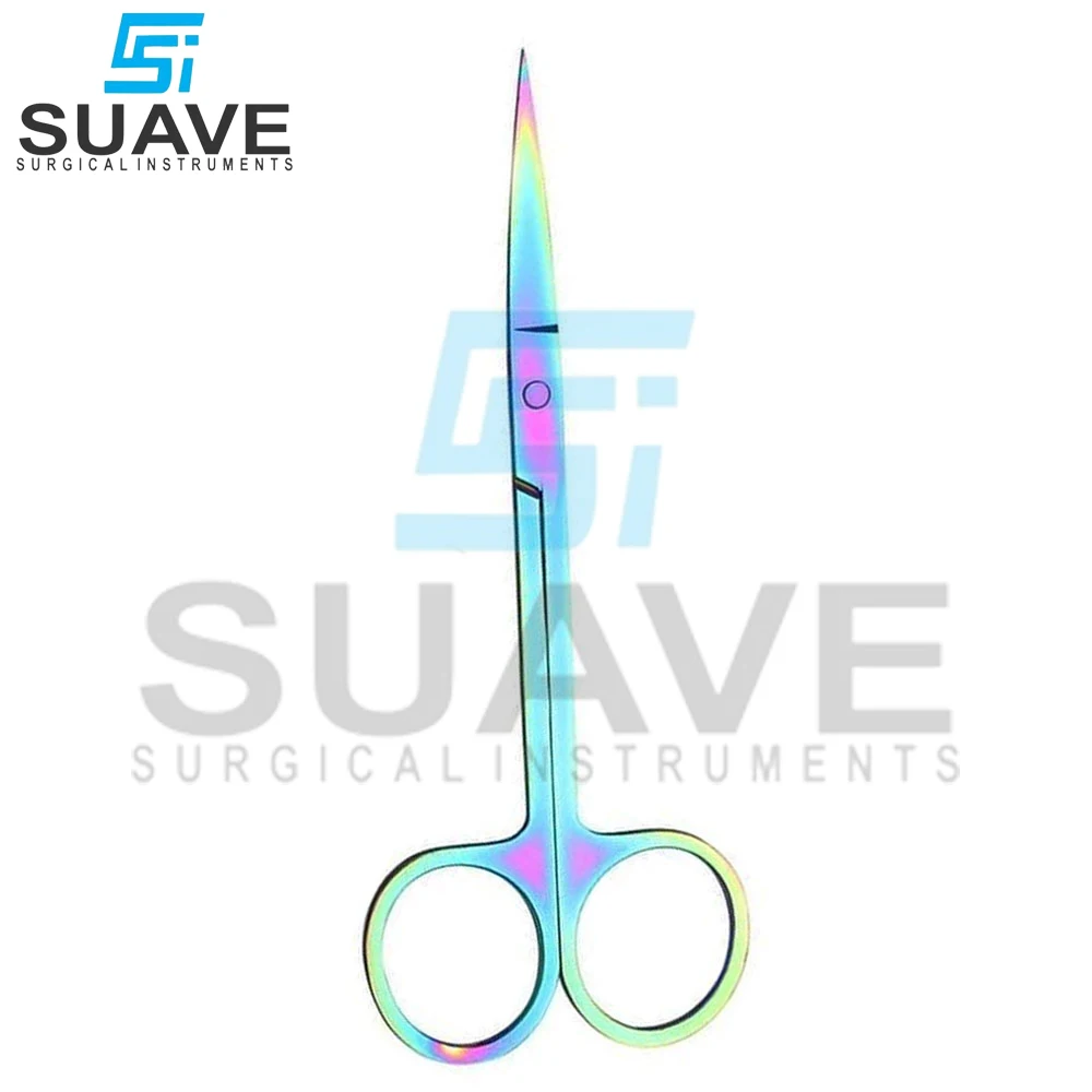 SUAVE SURGICAL INSTRUMENTS Best Selling Straight-Shaped Staleks Cuticle Scissors Custom Made with Sharp Tip for Beauty Use
