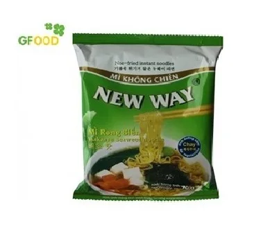 Best Healthy hot selling WAKAME SEWEED NOODLE Instant Noodle With Box Packaging 70 Grams Wholesale Viet Nam brand