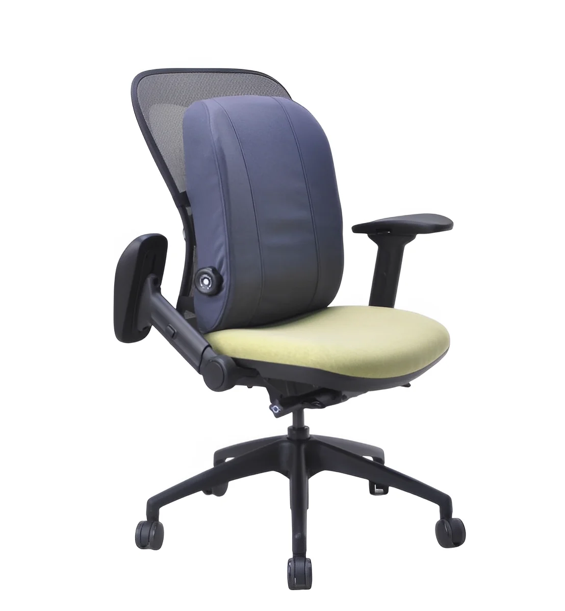 Comfort Back Cushion Memory Foam Adjustable Lumbar Support Pillow