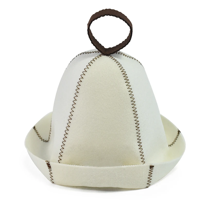 Japan Banya Manufacturer Custom Women and Men Felt Sauna Hats for Custom shower cap for men