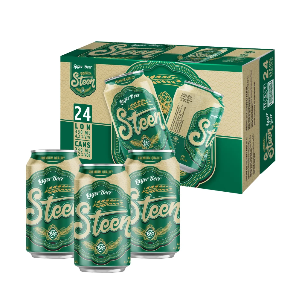 Strong Craft Lager Beer 330ml Can OEM ODM Alcoholic Beverage Wholesale Supplier