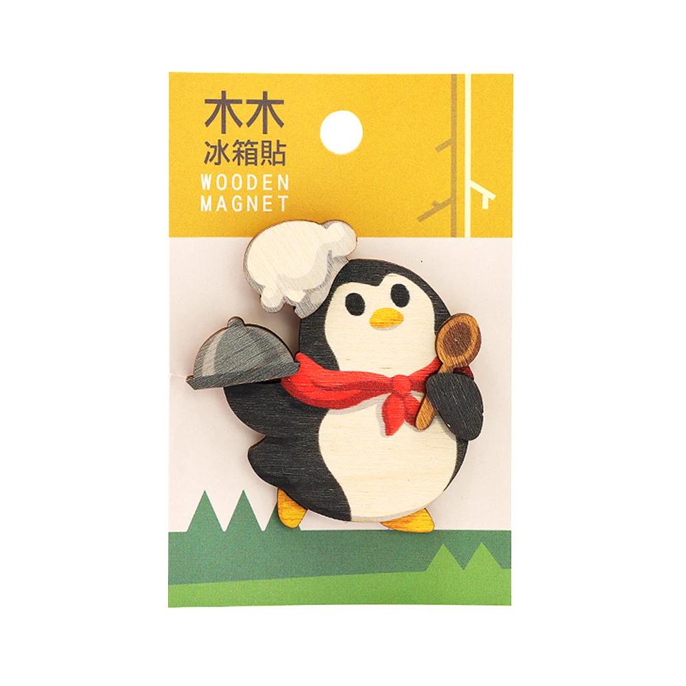 Manufacturer Fridge Door Magnetic Buy Online Cute Penguin Wood Fridge Magnet Souvenir