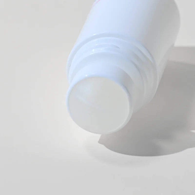 Kinpack 50ml Cylindrical Antiperspirant Ball Bearing Deodorant roll on Bottle Deodorant Plastic Ball Roller bottle