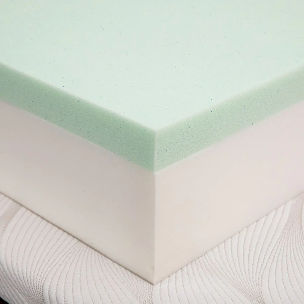 US Stock High Quality Soft Polyester Layer Cover Air Memory Foam Mattress for Wholesale