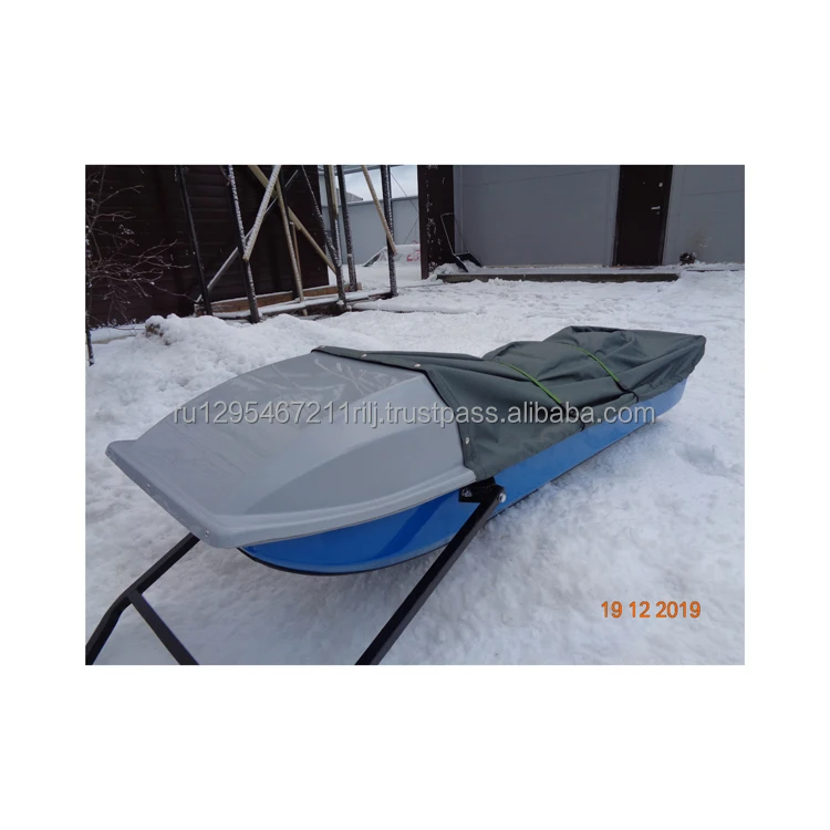 Best price Snow-mobile trailer cargo is made of fiberglass based on polyester resin from manufactures high quality