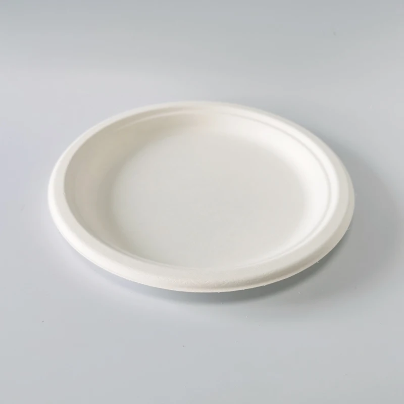 Biodegradable 9inch Disposable Sugarcane Tableware Compostable Bagasse Paper Plate