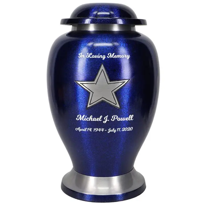 Top Selling Customized Cremation Urns New Arrival Metal Funeral Supplies on Sale Ready for Wholesale