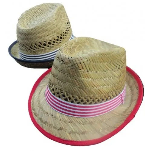 Bucket hat very Durable life guard straw hat Outdoor Farmers Sun Protection Straw hat