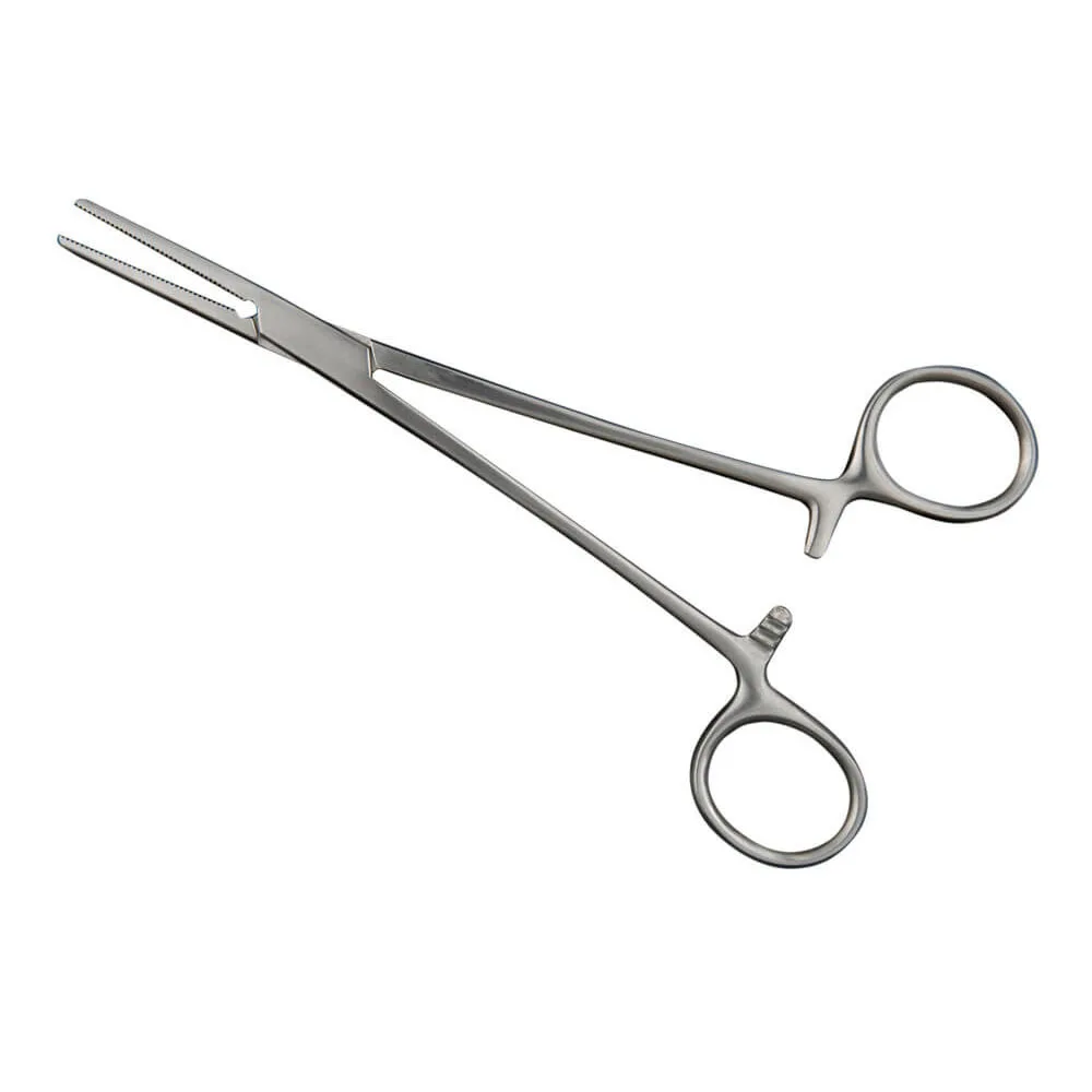 Spencer Wells Artery Forceps surgical instruments are used during surgery to compress an artery