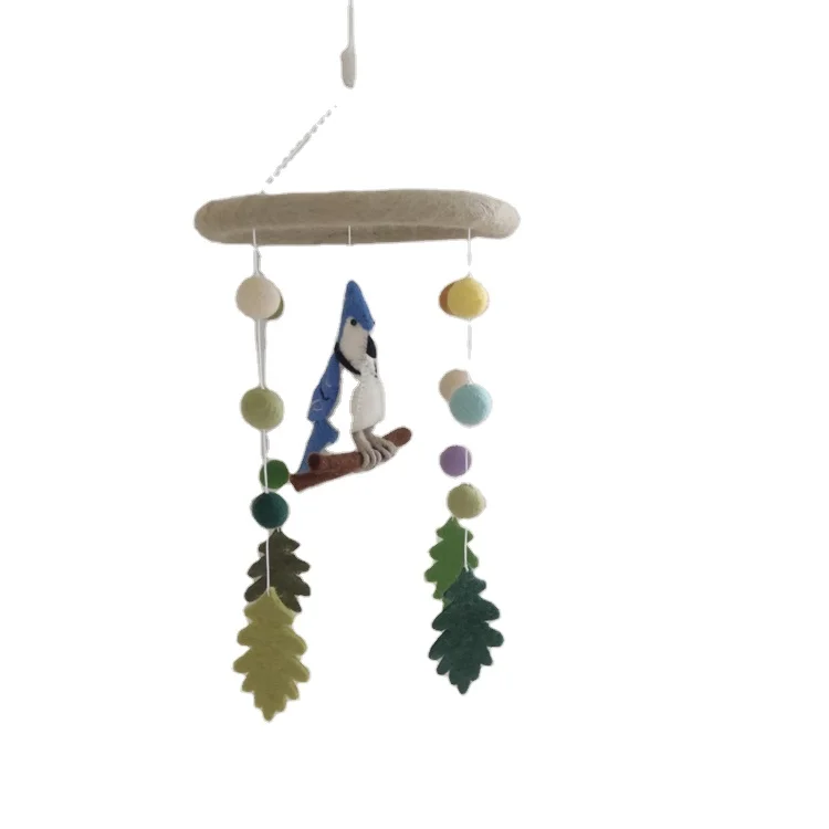 Эксклюзивная коллекция 2022, красивая подвесная шерстяная войлочная детская мобиль для малышей и детской кроватки, игрушка для малышей по низкой цене