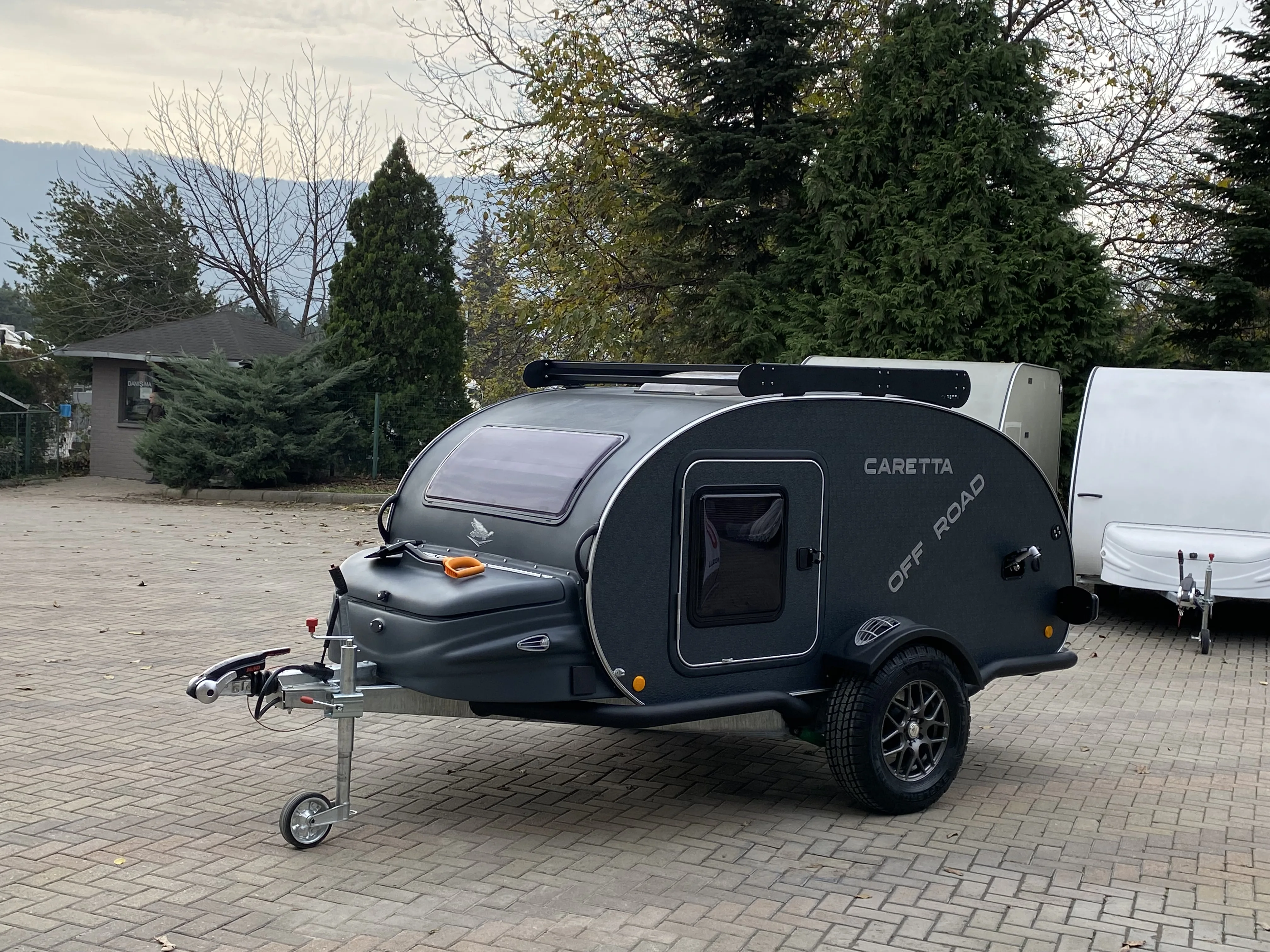 CARETTA OFFROAD TEARDROP RV TRAILER 4x4 LUX AND AGGRESIVE CARAVAN FOR ALL ROAD