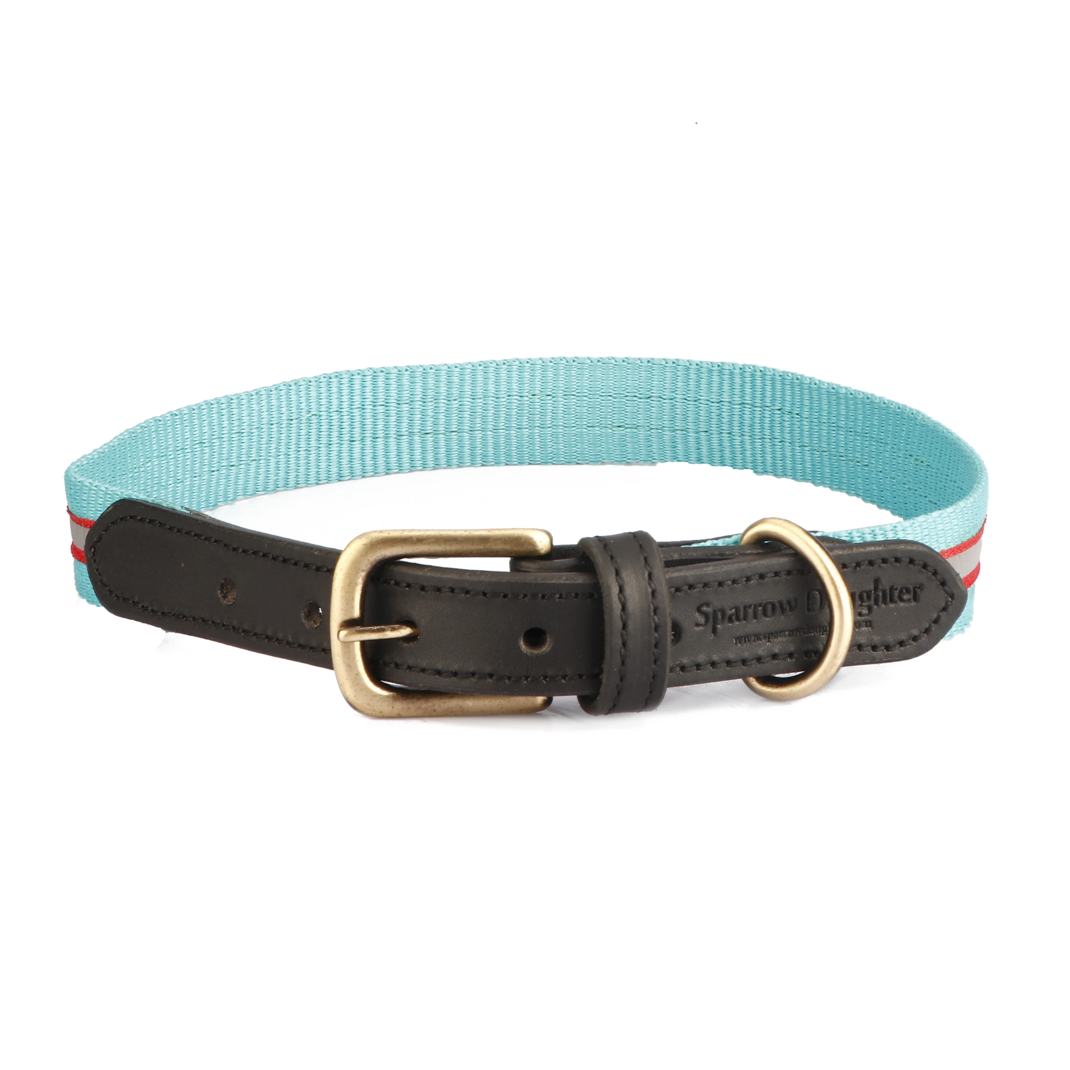 CUSTOM PADDED REFLECTIVE NYLON DOG COLLAR COMBAT NIGHT GLOW CUSTOMIZED METAL BUCKLE  CUSTOM LOGO TACTICAL DOG COLLAR