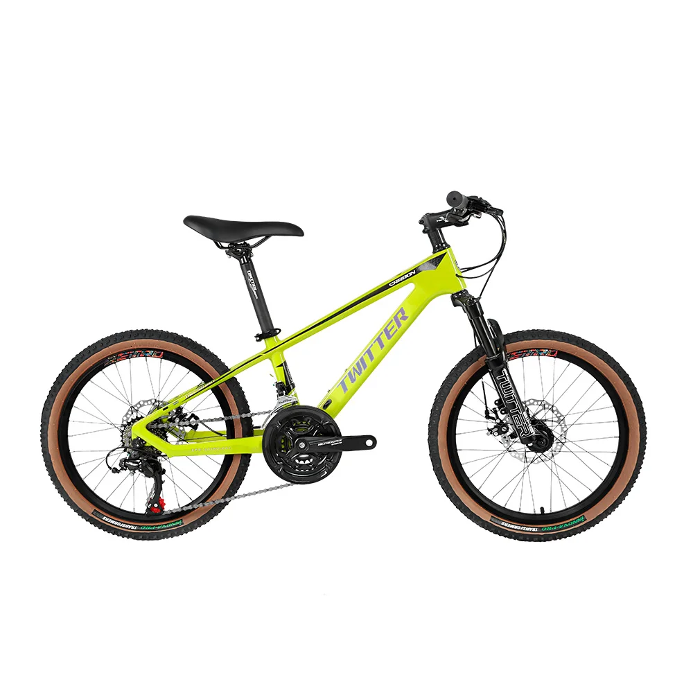 Hot sale Twitter kid20 carbon frame mountain bicycle 20 inch kid bike de montaa