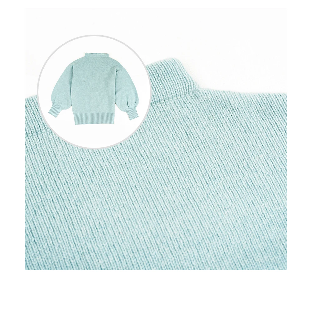 Premium Collection Purchase Thick Ladies Sweater With Balloon Sleeves With Logo, Pattern And Packaging Customization Accepted