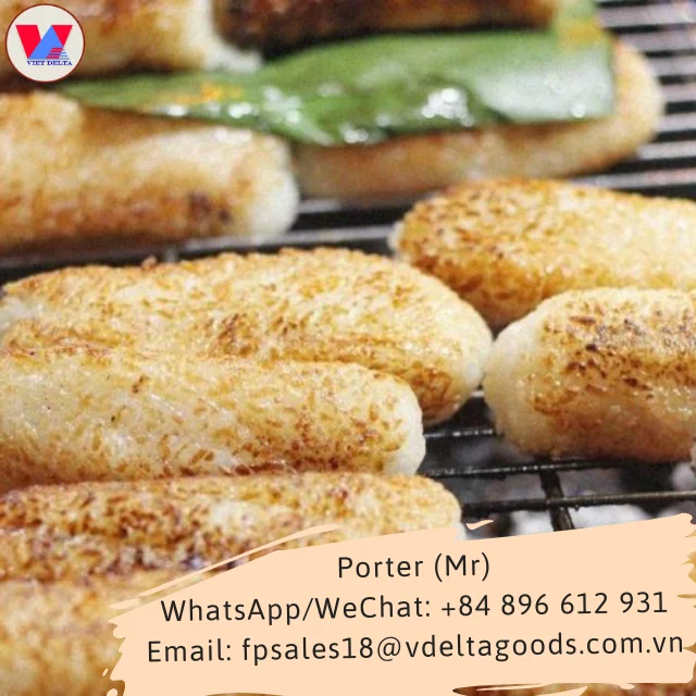 Best quality Vietnamese specialty Frozen Grilled sticky bananas