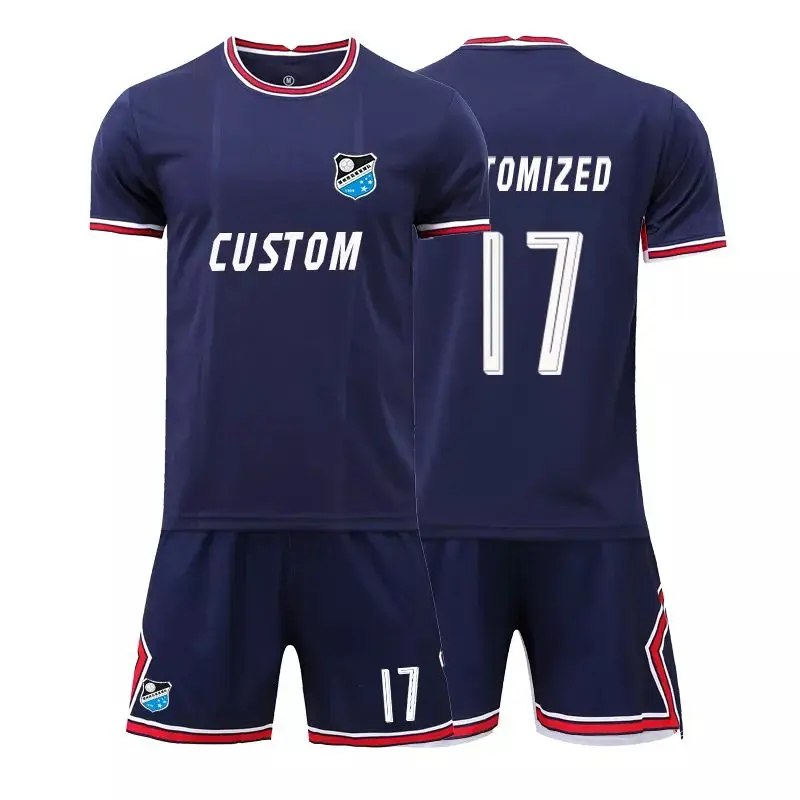 Custom 22 23 New Season Quick Dry Jersey Football Shirt Men clothes Uniform Sublimation Retro Soccer Jersey Set Kits Soccer Wear