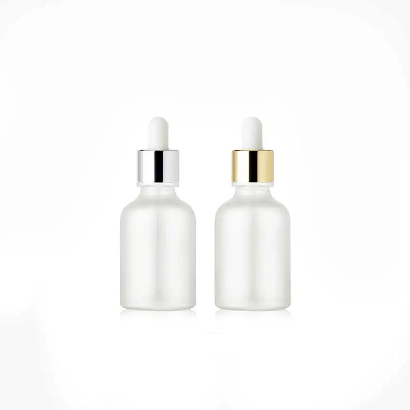 private label OEM ODM Korea Tattoo Pigment Color Booster 10ml 30ml Bottle Serum Glass Bottle glass dropper with  pump cap