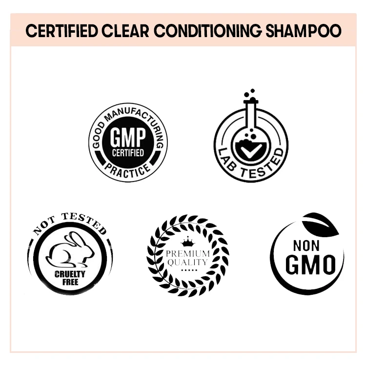 Make Your Shampoo With 100% Pure Clear Conditioning Shampoo At Wholesale Price | Get Bulk Price Clear Conditioning Shampoo