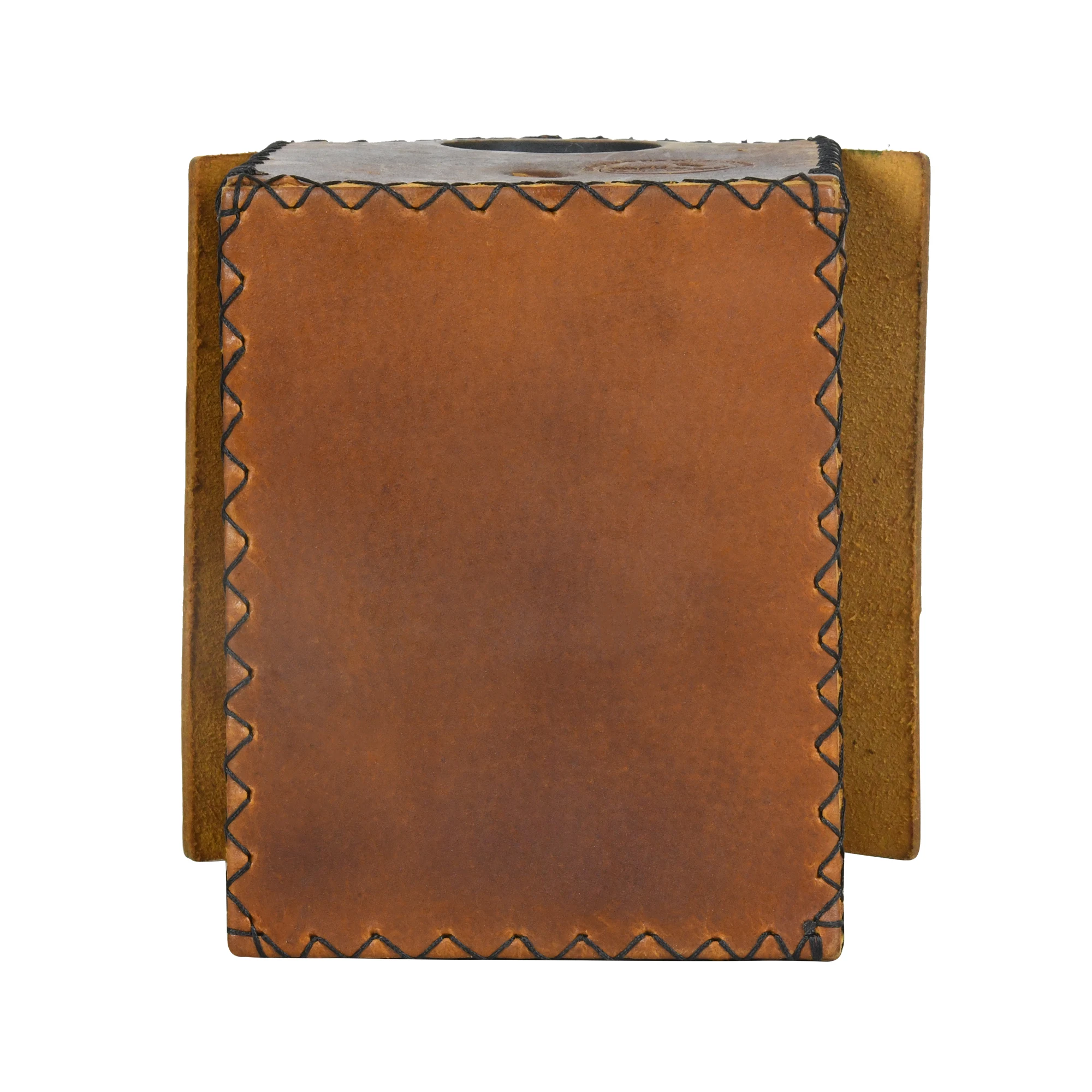 VT Leather Hand Crafted Bird House Hanging Type Bird Natural Environment Space Provider Totally Safe & Secure