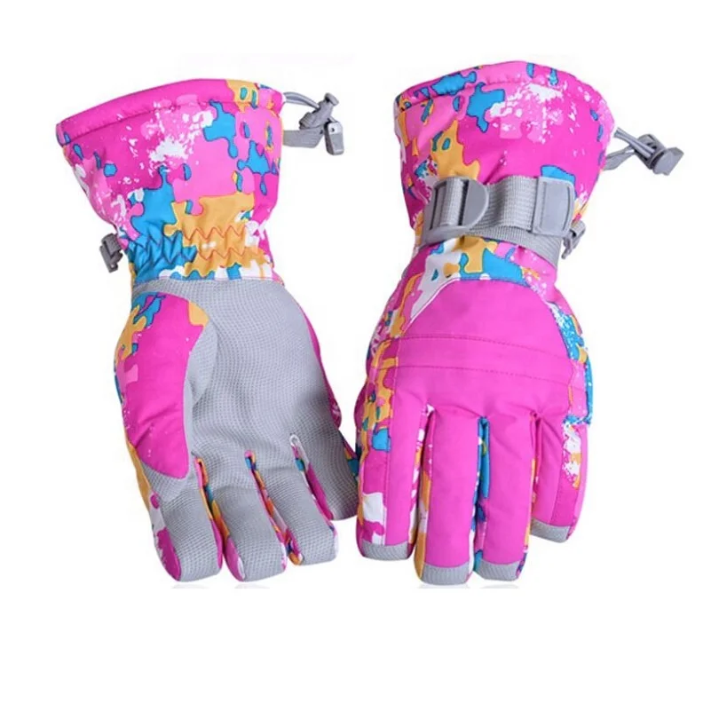 Custom High Quality Outdoor Sports Ski Gloves for Mens Custom Logo Polar Snow Snowboard Gloves Skis Skis 2024 New