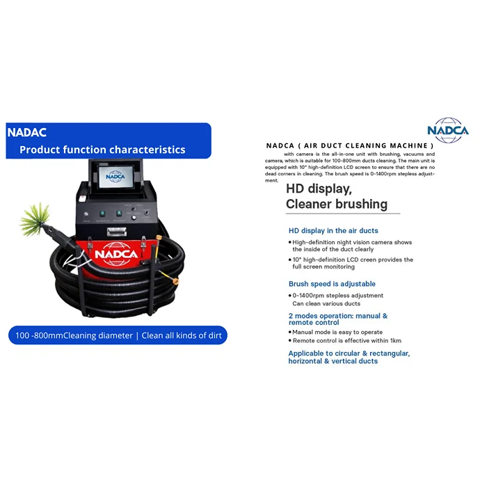NADCA AC Duct Cleaning Machine