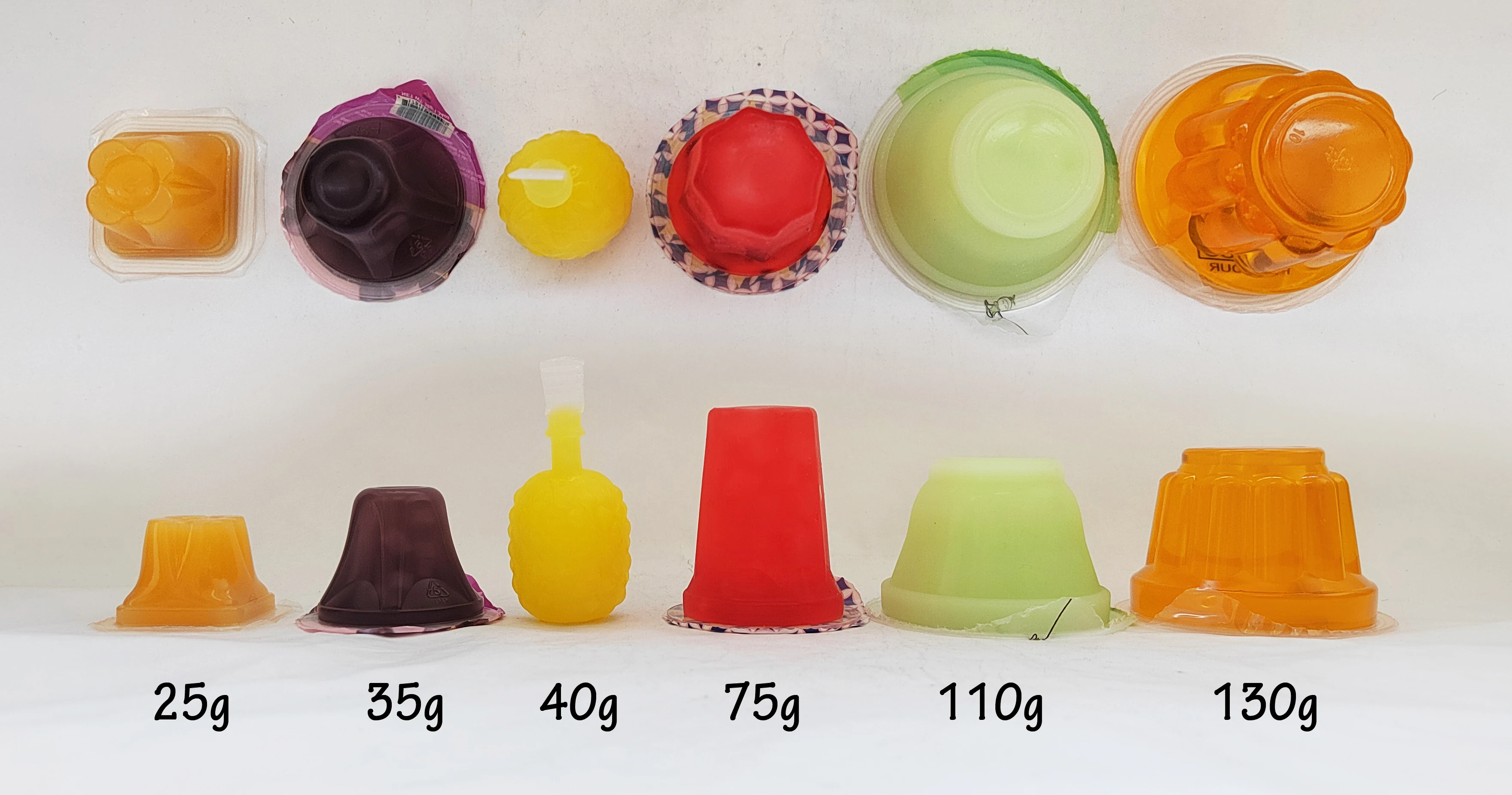 Aiiing Fruity Mini Pudding Cups with Nata De Coco (Coconut Cream) - 25g Lychee Coconut Pudding 5