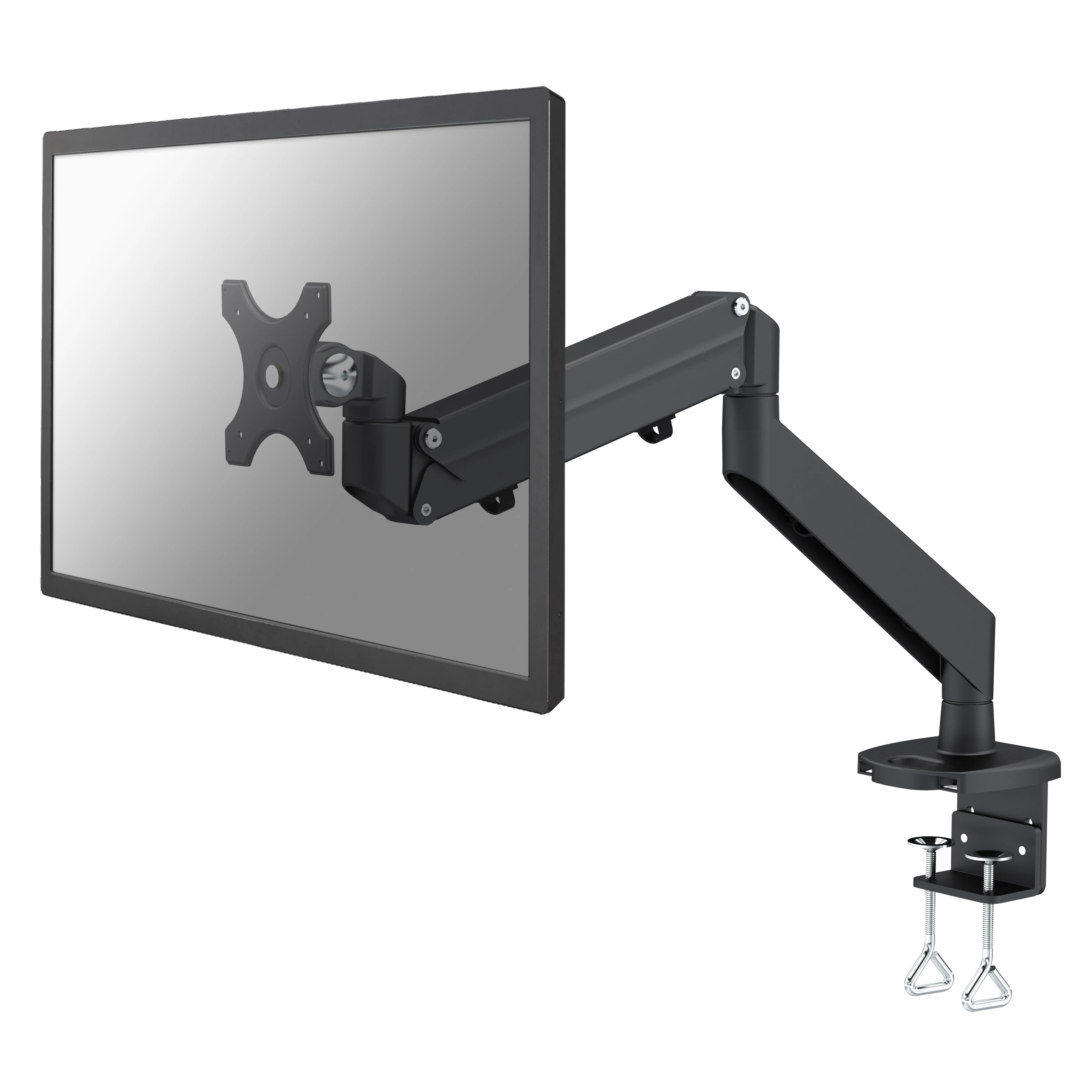 Adjusts Height 360 Degrees Rotation Single Monitor Arm Gas Spring TAA compliant