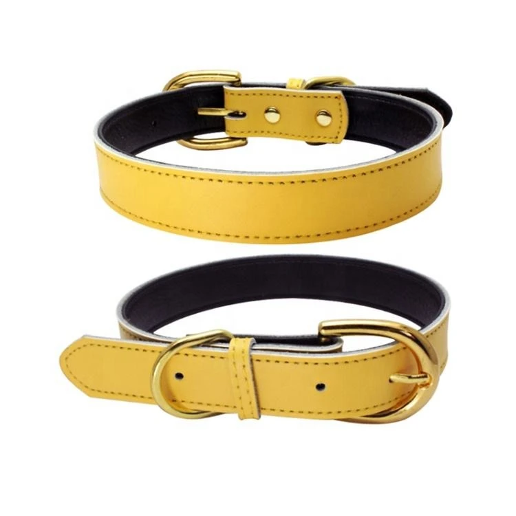 High Quality Heavy Duty Metal Buckle Pet Collar Large Personalized Dogs Collar Adjustable Comfortable Luxury Dog Collar