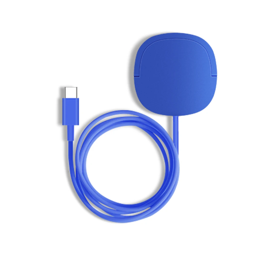 Oem Welcome 2 in 1 Magnetic Wireless Charger Fast Wireless Charging Pad with Type C Cable