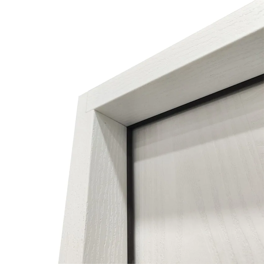 6 panel Insulated Commercial Contemporary Residential Solid Front Fiberglass Entry Door Exterior Fiberglass Door