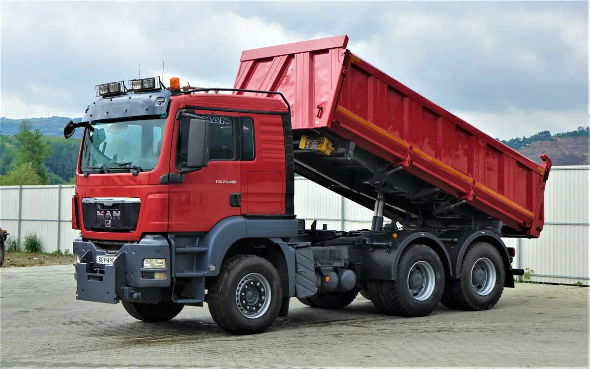 2005 M-A-N TGA 33.430 Dump Truck for Sale for sale