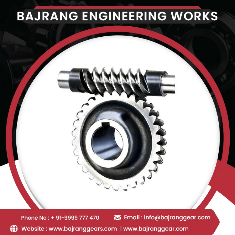 Hot Selling Durable High Quality Worm Gears Multiple Industry Use Industrial Gears Global Indian Exporter