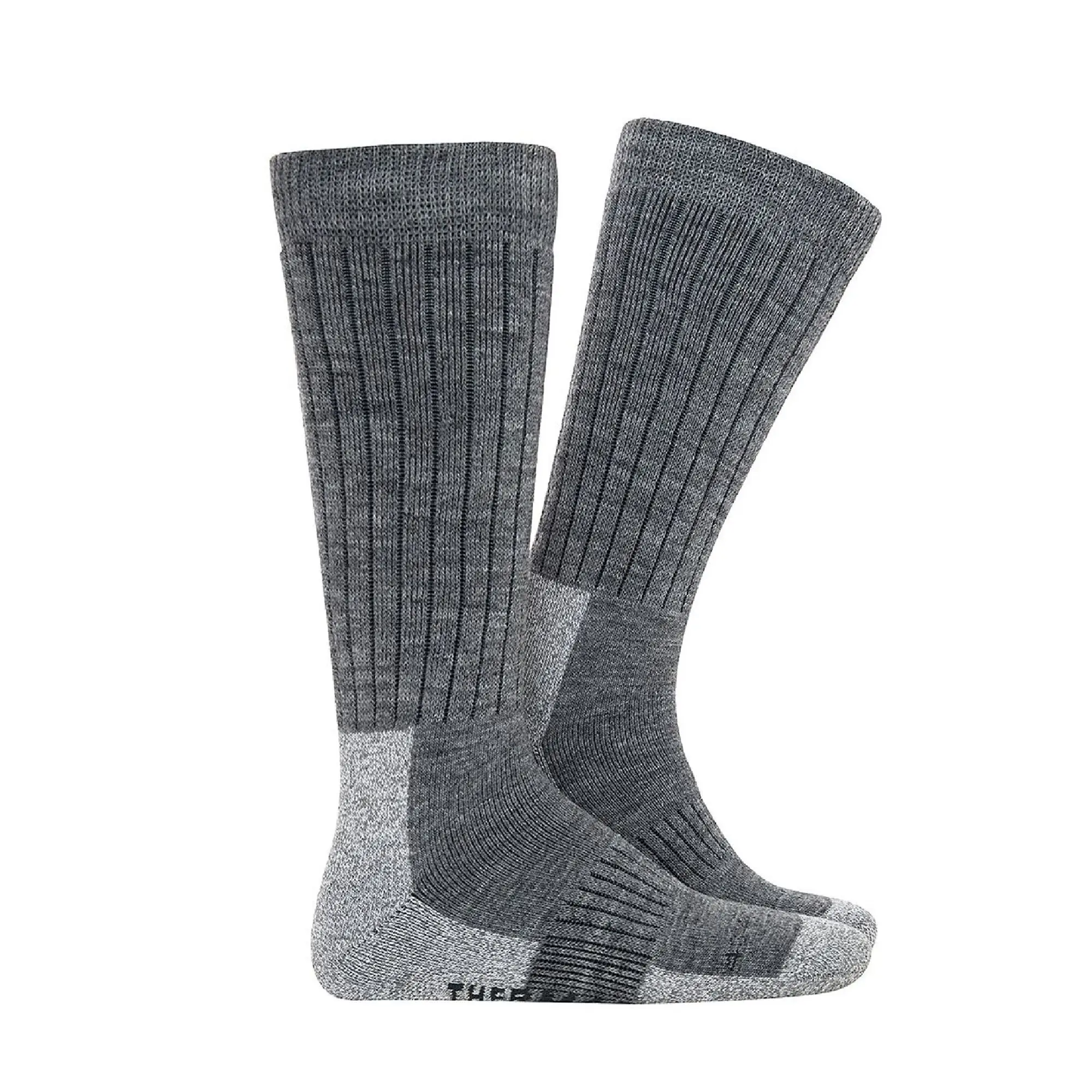 Extreme Outdoor Durable Wool Socks Highly Breathable Natural Winter Warmer High Quality GRAY