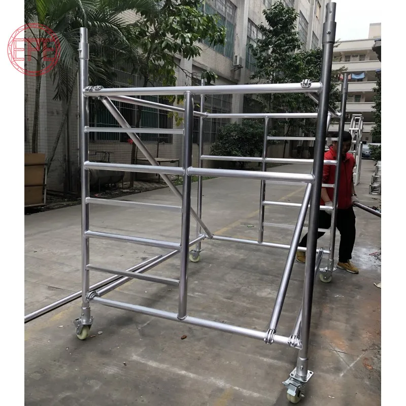 Hot Sale Scaffolding / Aluminum Scaffold /Frame Scaffolding System Construction Equipment