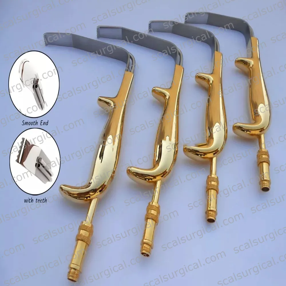 Skin Grafting Harvest Knife with Sterilized Blades and Skin Holding Plates German Steel Schink Knife