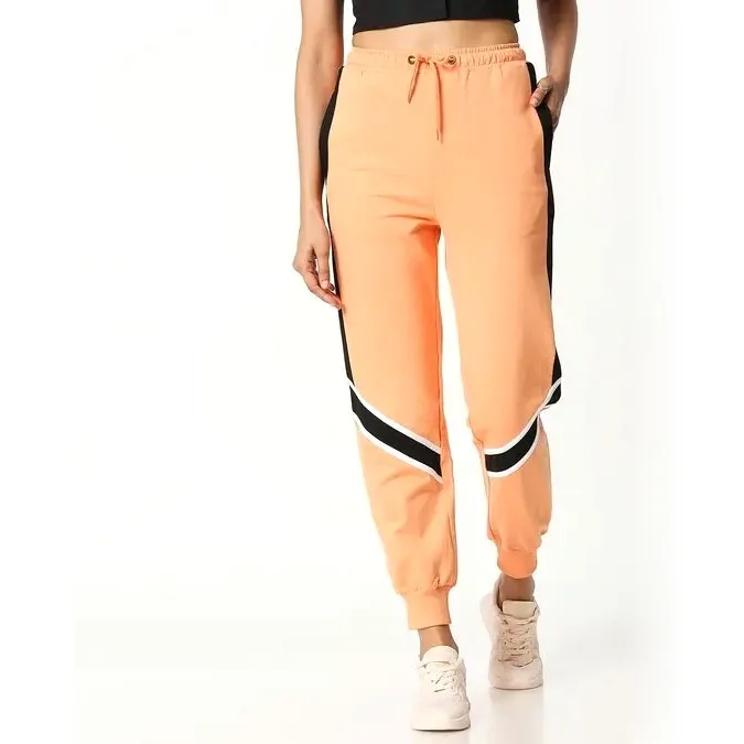 Pakistan Clothing Manufacturer Custom High Quality Jogger Sweatpants Women Cotton Spandex Jogger Sweatpants